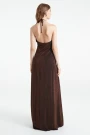 VESTIDO LARGO Cobre