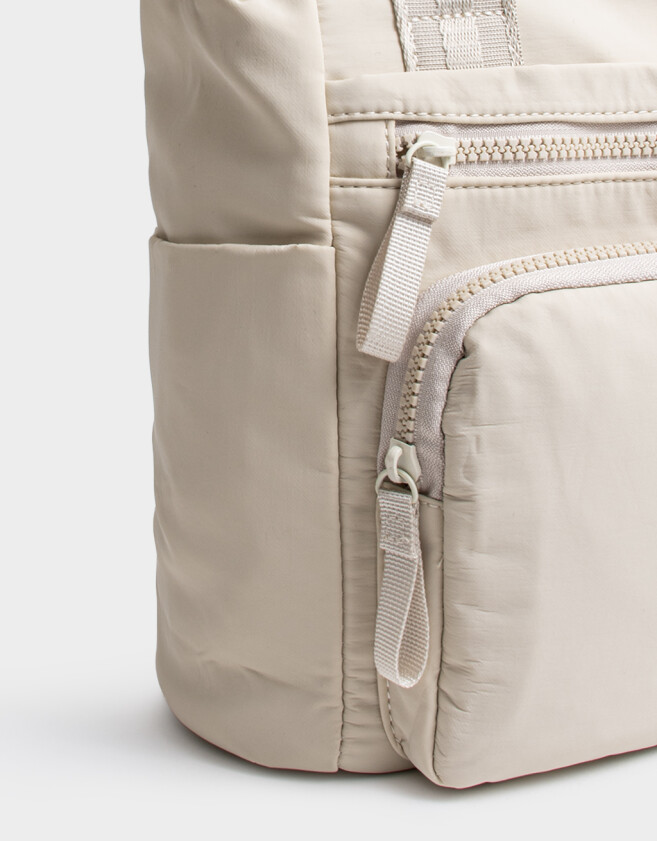 City Carteras Medianas - Blanco Crudo