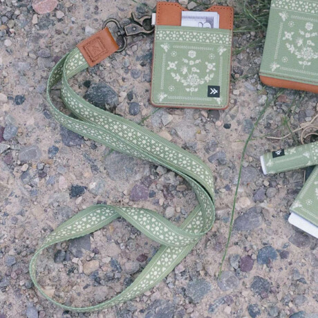 Llaveros Thread Neck Lanyard Verde