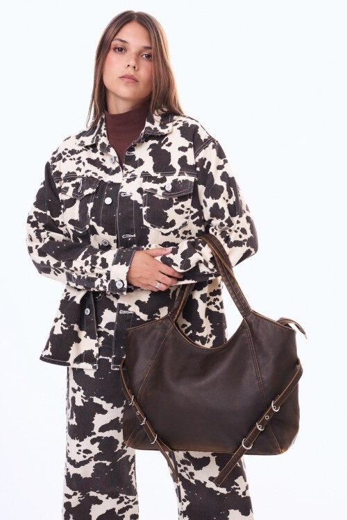 Cartera Nordelta Marrón