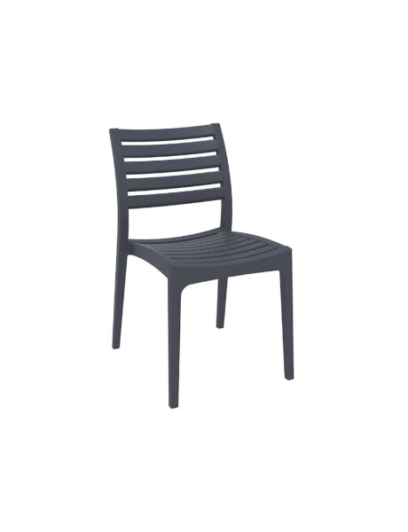 SILLA DALLAS POLIPROPILENO 58x46x84CM GRIS SILLA DALLAS POLIPROPILENO 58x46x84CM GRIS