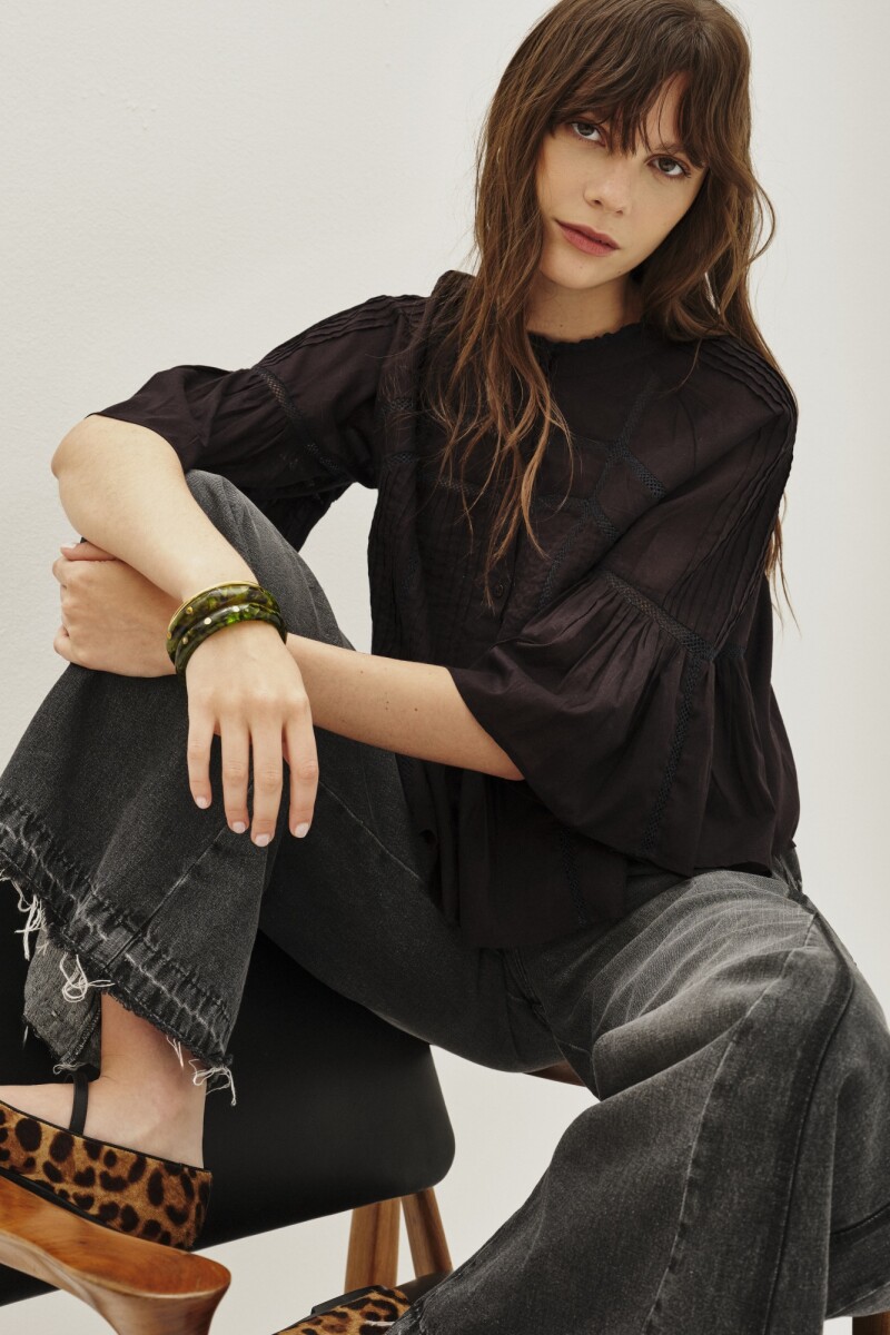 Camisa Pintorcita Negro