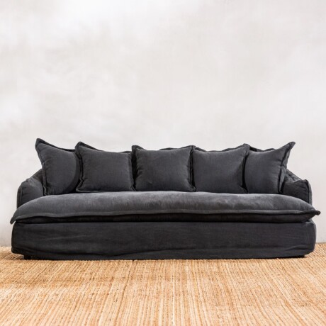 Sillón Savena 3 Cuerpos Negro U