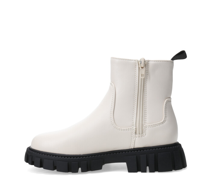 Botas de Niña MINI Miss Carol NARVA con elastico Blanco Hueso