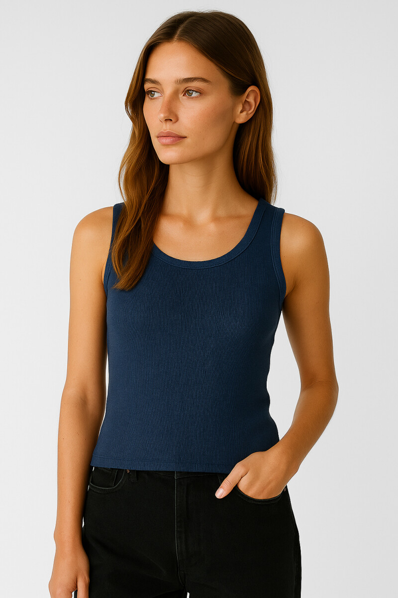 Musculosa Tuye - Azul Marino 
