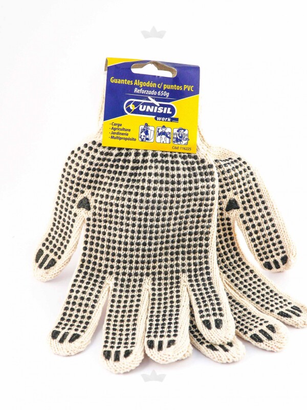GUANTES DE TEJIDO NEGROS N/A