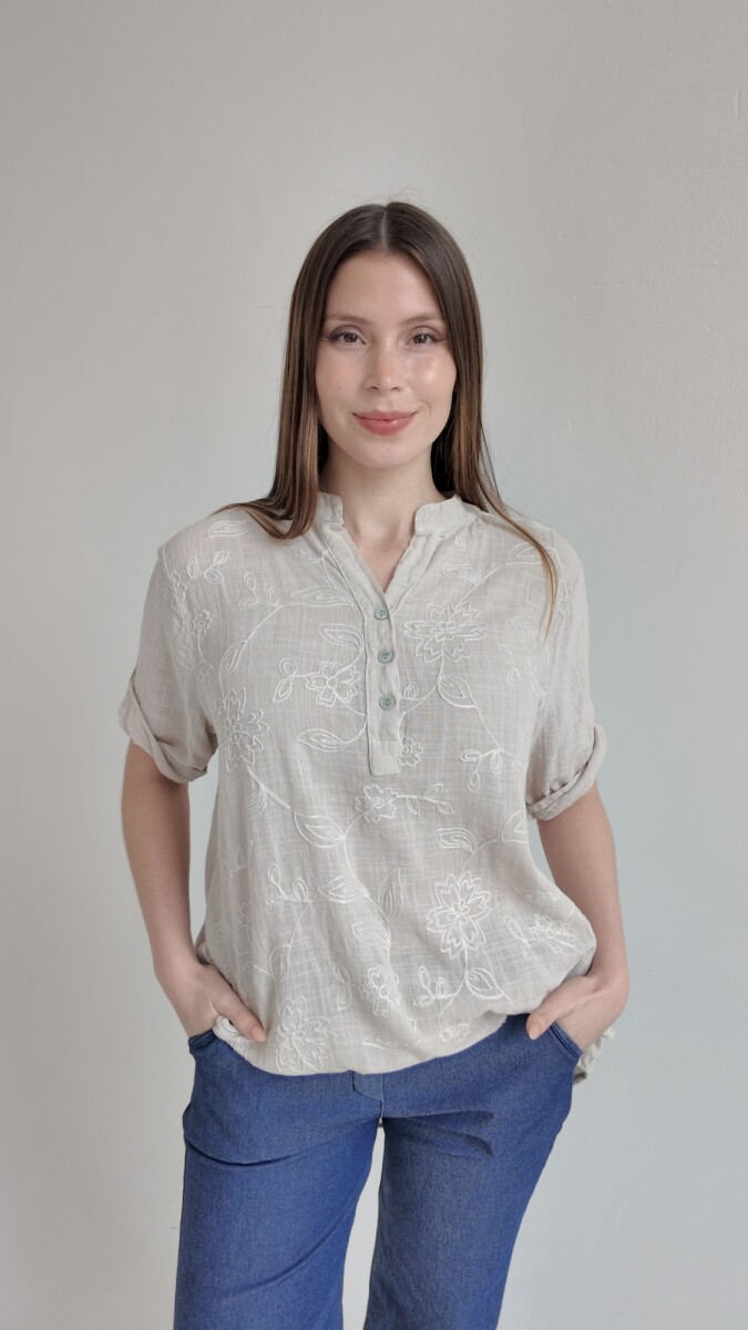 Camisa Sofy - Beige 