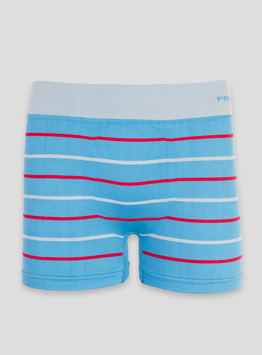 Boxer dublin de microfibra - Azul 