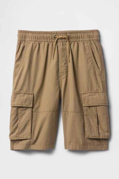 Short Loose Parachute Niño Mission Tan