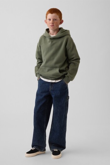 Jean Baggy Carpenter Bebé Dark Wash
