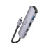 Hub Hoco Hb27 4 Puertos Usb-c A Hdmi HUB HOCO HB27 USB-C A USB A/C/HDMI