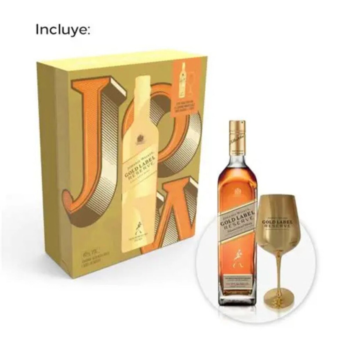 Johnnie Walker Gold Reserve 750ml + Copa 