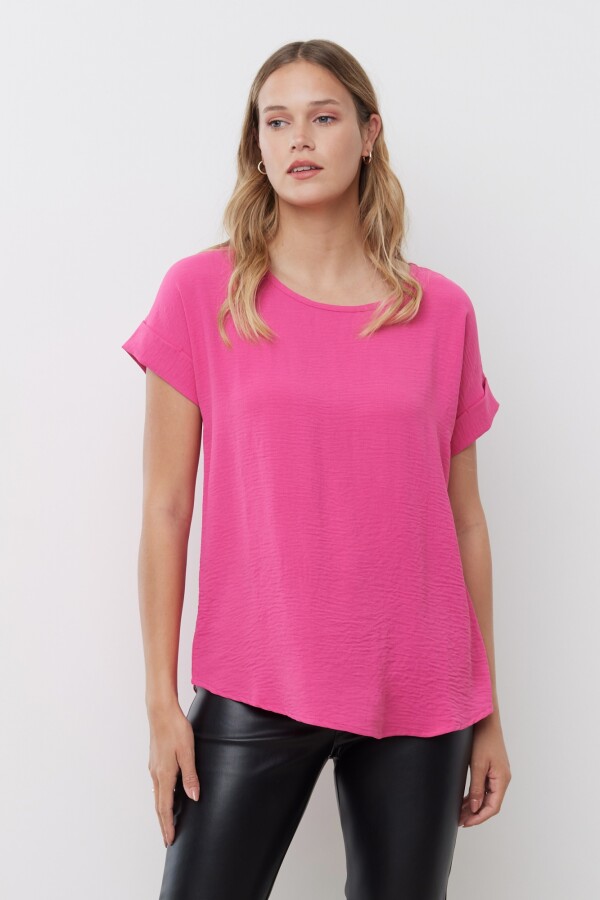 Blusa Solid FUCSIA