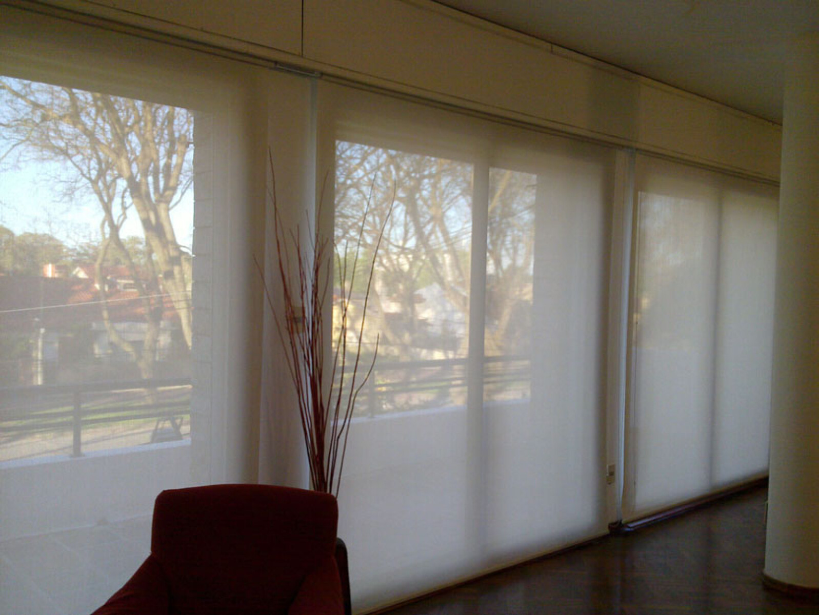 Cortina Screen Pvc Roller Tela Microperforada 2.00x2.00m - Beige 