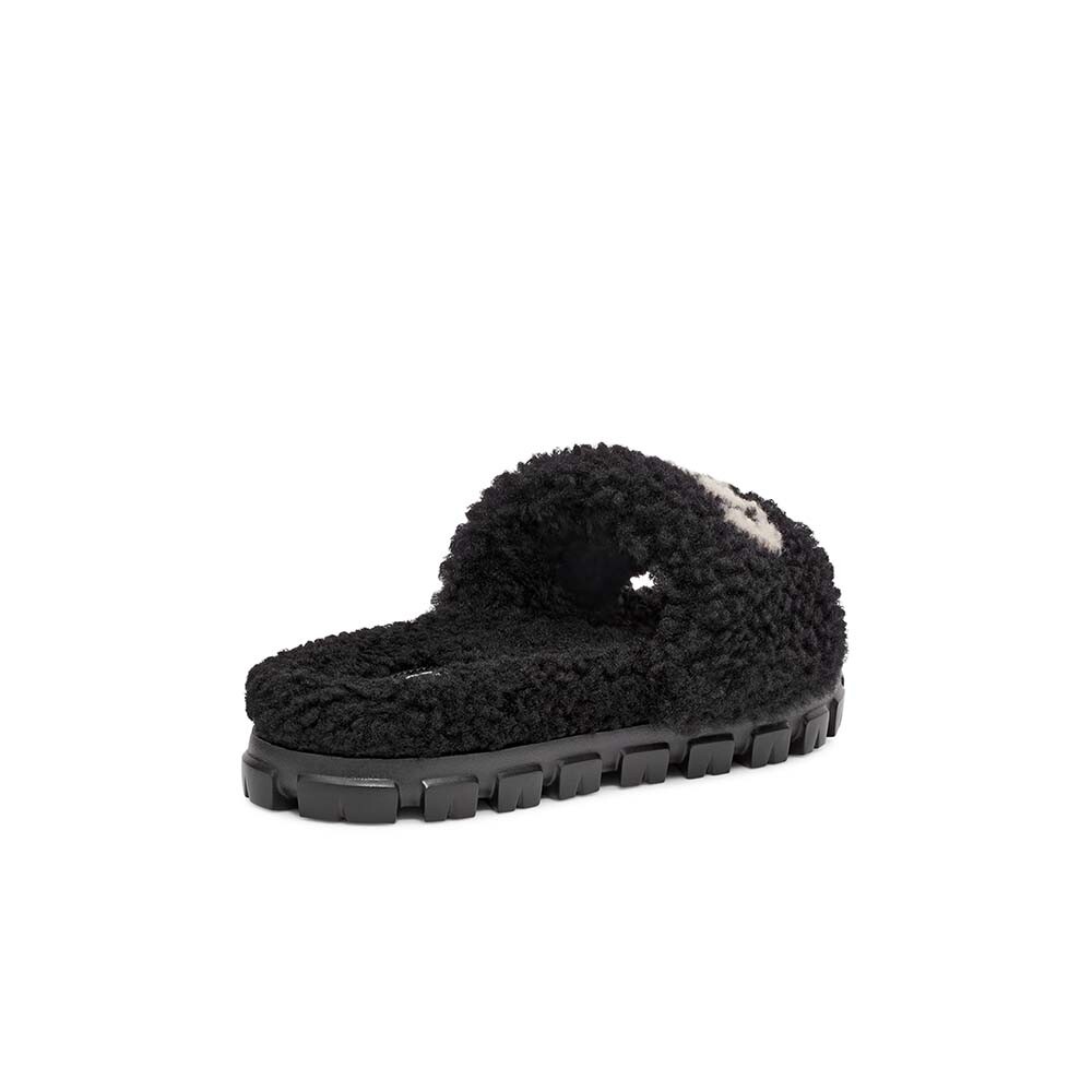 Cozetta Curly Graphic - Mujer Black