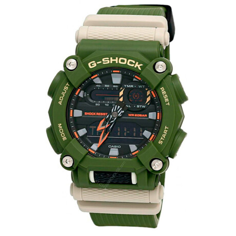Reloj Casio Resina Deportivo Verde 0