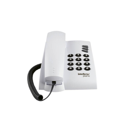 Telefono Cableado Intelbras Pleno Gris Ártico