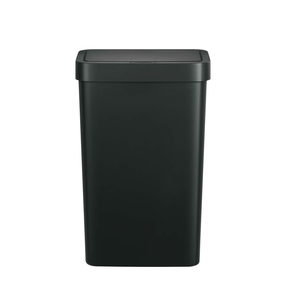 PAPELERA, 50 LITROS ACERO-INOXIDABLE NEGRO EK6226