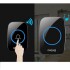 Timbre Inalámbrico Cacazi Premium Inteligente Led 300 Metros Color Variante Negro