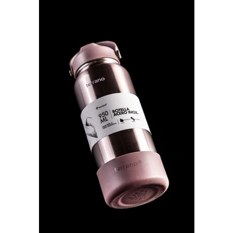 Botella Térmica Con Pico 950Ml. Lila Metalizado
