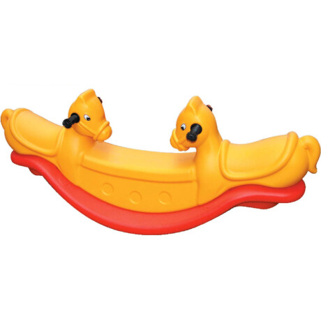 Subibaja Balancin Infantil Doble Pvc Animal exterior Multicolor