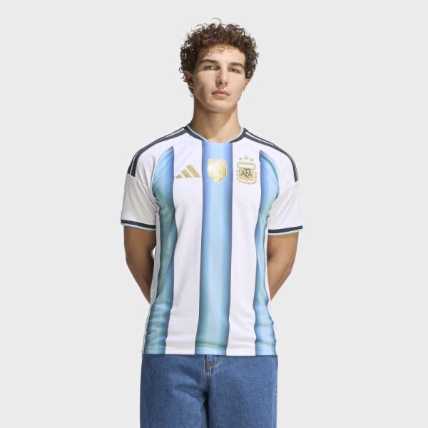 Camiseta Adidas Primera Equipación Argentina 26 Blanco