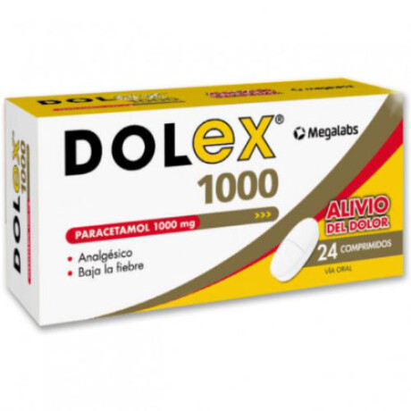 Dolex 1000mg 24 Comprimidos Dolex 1000mg 24 Comprimidos