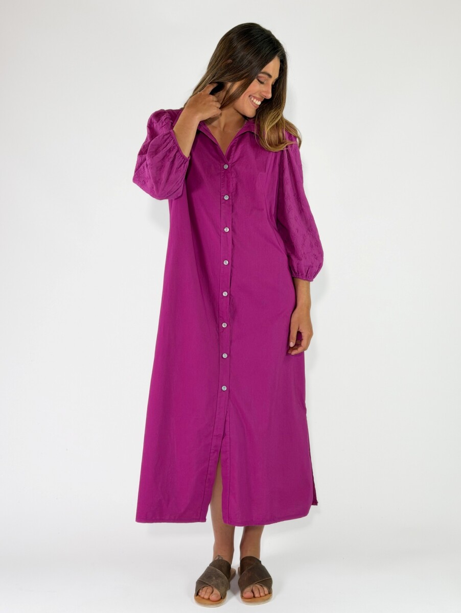 VESTIDO TALAMANCA - FUCSIA 