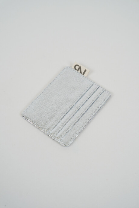 Tarjetero Boris Plateado