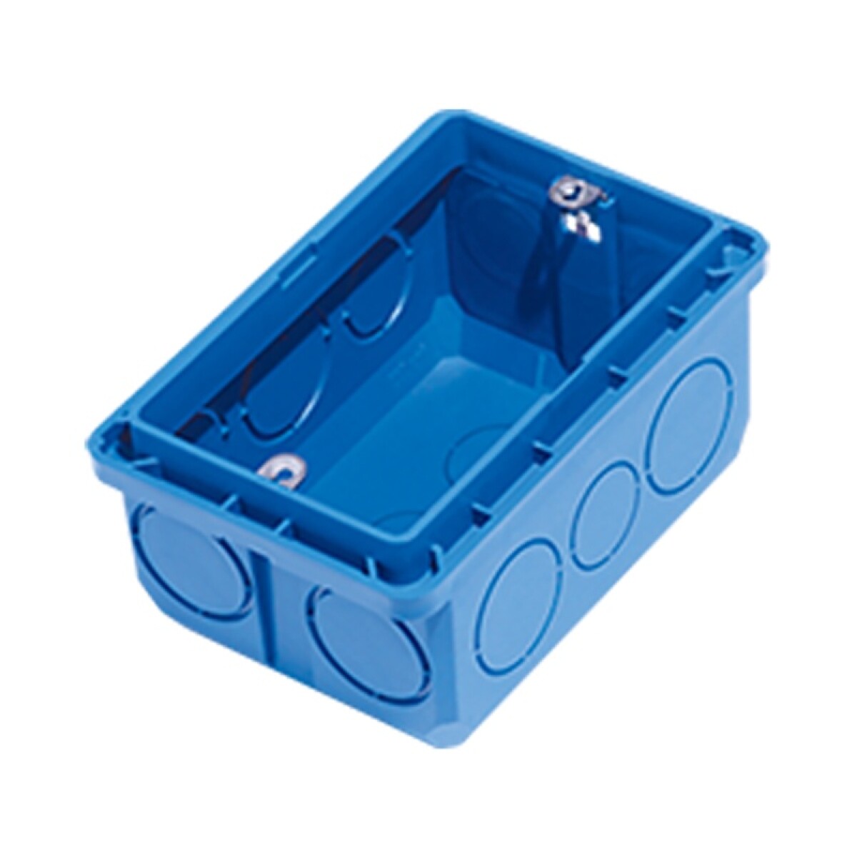 Caja Azul De Embutir Rectangular Aut. 704380 