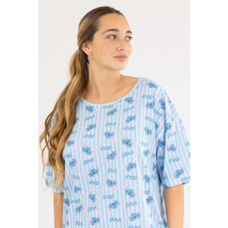 Stitch Face Dress Celeste