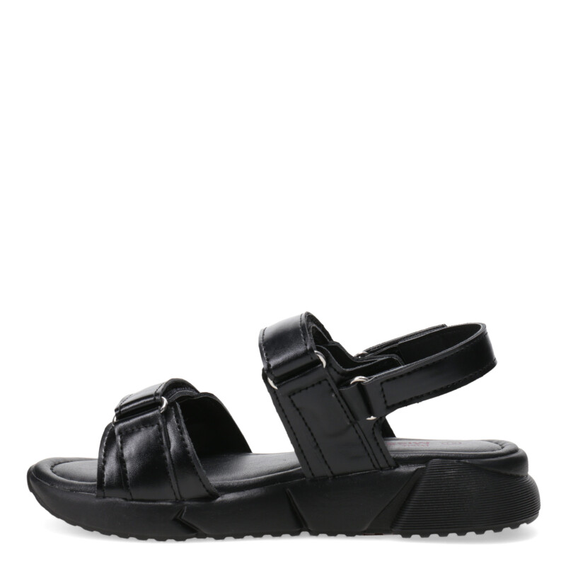 Sandalia de Niña MINI Miss Carol SEMIC con dos velcros Negro