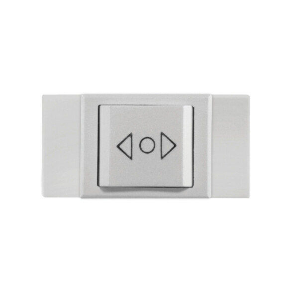 Módulo pulsador p/persiana 10A-250V blanco Reggio M46138
