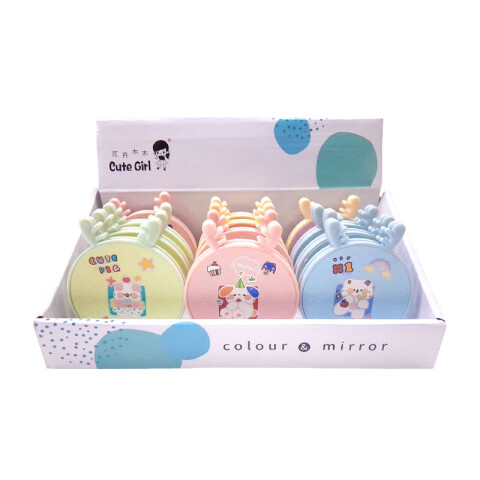 Espejo doble plegable para cartera Espejo Doble Plegable Para Cartera