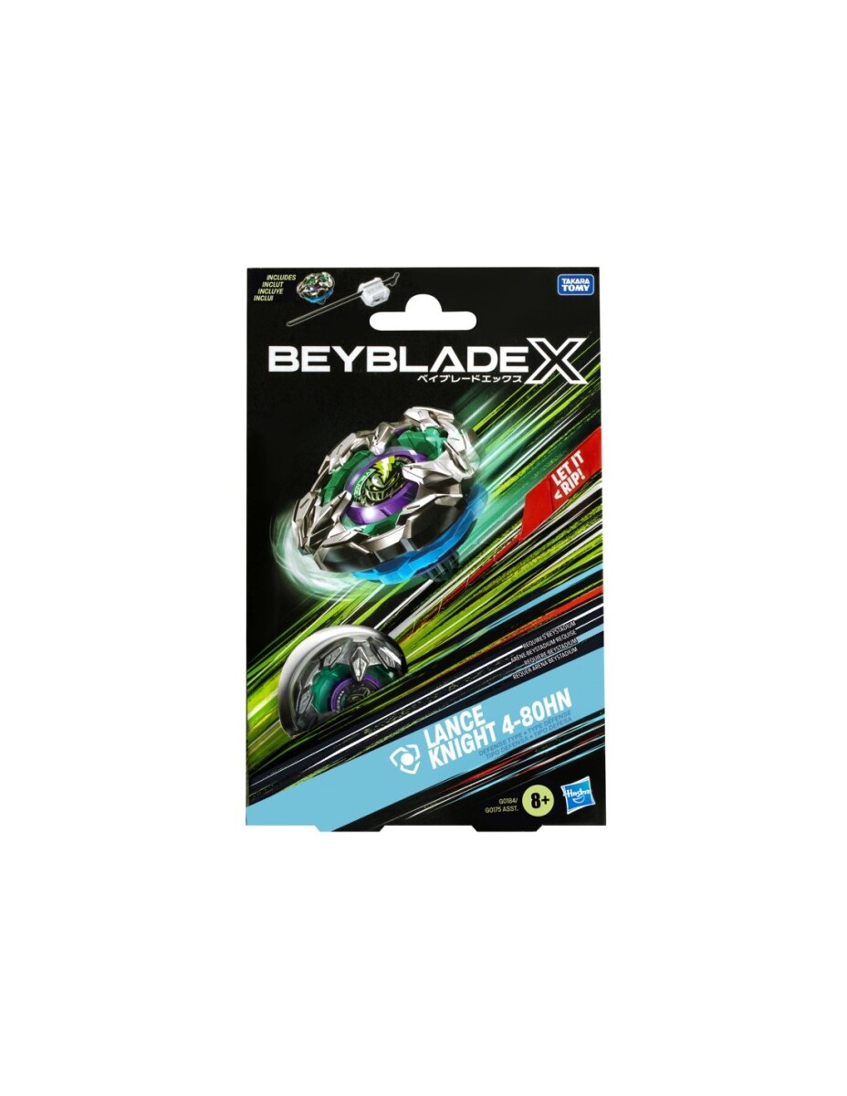 TROMPO BEYBLADE X KIT INICIAL LANCE KNIGHT 4-80HN 