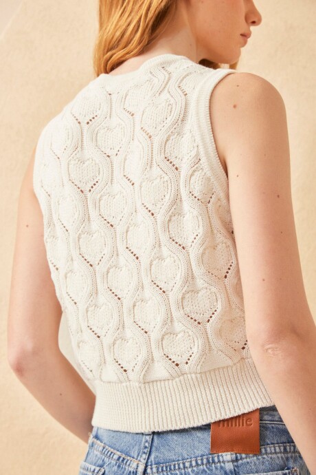 CHALECO CASSIS CRUDO