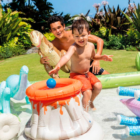 Centro De Juegos Inflable Piscina Intex Dinosaurios Inx056132