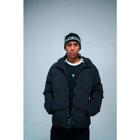 Gorra Tiffosi Lana Rayas Unisex negro