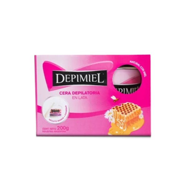 Cera Depilatoria Natural Depimiel en Lata Cera Depilatoria Natural Depimiel en Lata