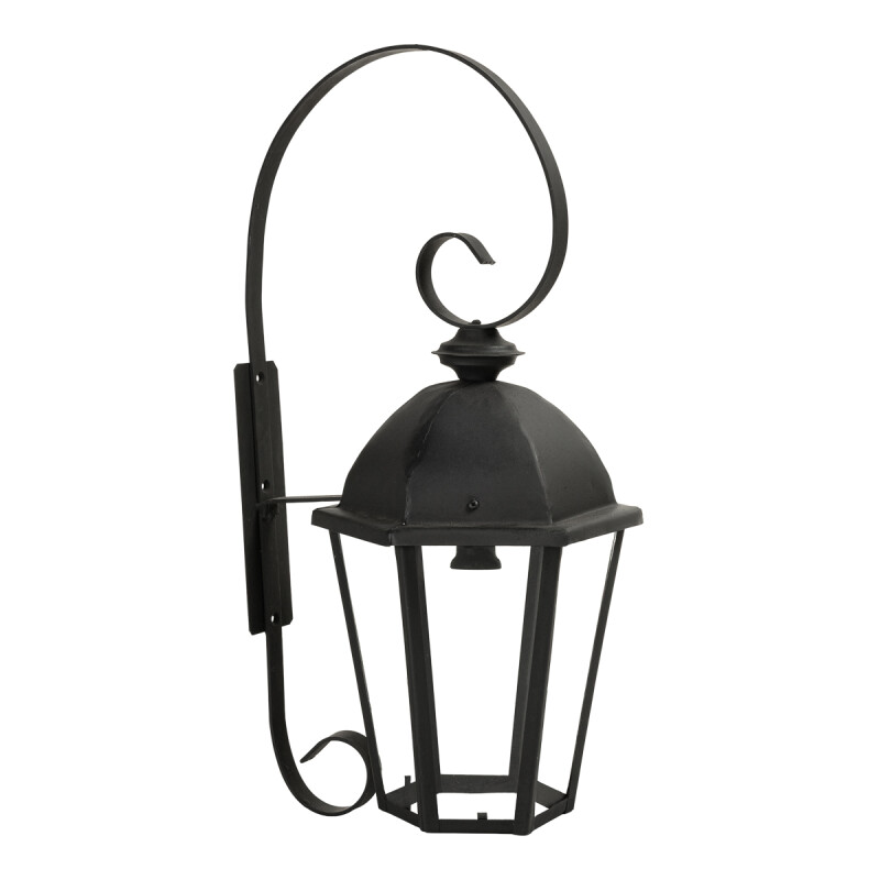 Farol de Pared Nº2 Hierro con Ménsula Farol de Pared Nº2 Hierro con Ménsula