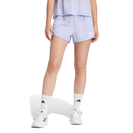 Shorts Adidas Pacer Knit High Femenino Violeta