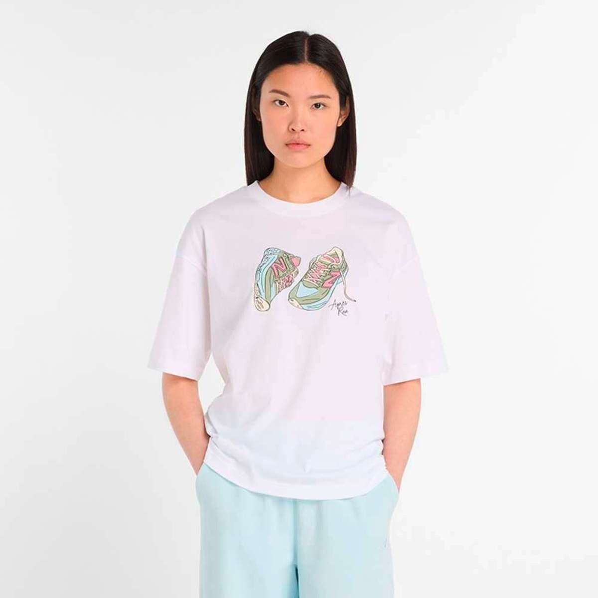 Remera Apres Run de Mujer - Blanco 