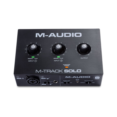 Interfaz De Audio M-audio M-track Solo Ii Interfaz De Audio M-audio M-track Solo Ii
