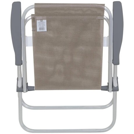 Silla Alta Bel Aluminio Lazy Poliéster De Pvc BEIGE