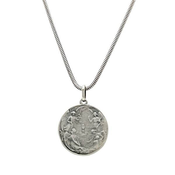 Dije Ángeles-Plata 925 quemada-Sin Piedra-CP3060 sinpiedra