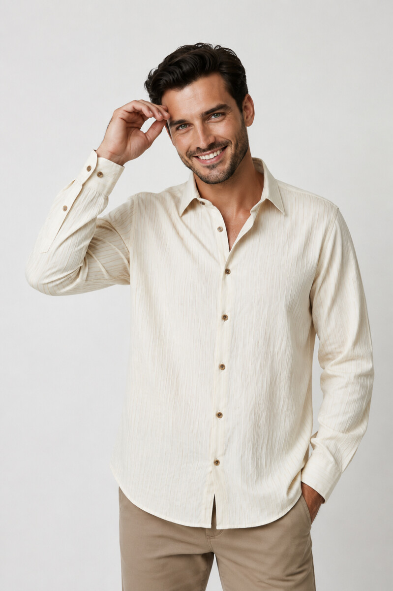 Camisa Nico - Caqui 