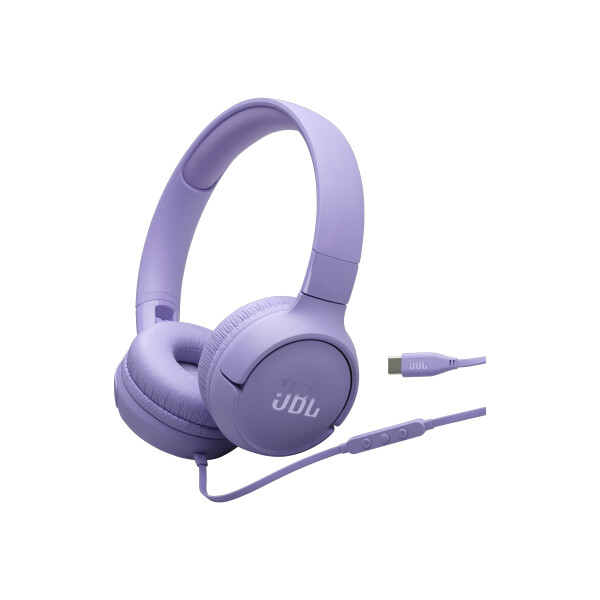 Auriculares JBL Tune 520C USB-C color lila Auriculares Jbl Tune 520c Usb-c Color Lila