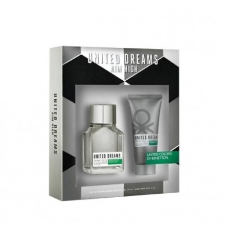 PACK BENETTON UNITED DREAMS AIM HIGH 100ml + DESODORANTE 150ml PACK BENETTON UNITED DREAMS AIM HIGH 100ml + DESODORANTE 150ml