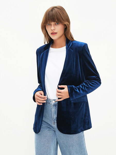 BLAZER NATI AZUL OSCURO