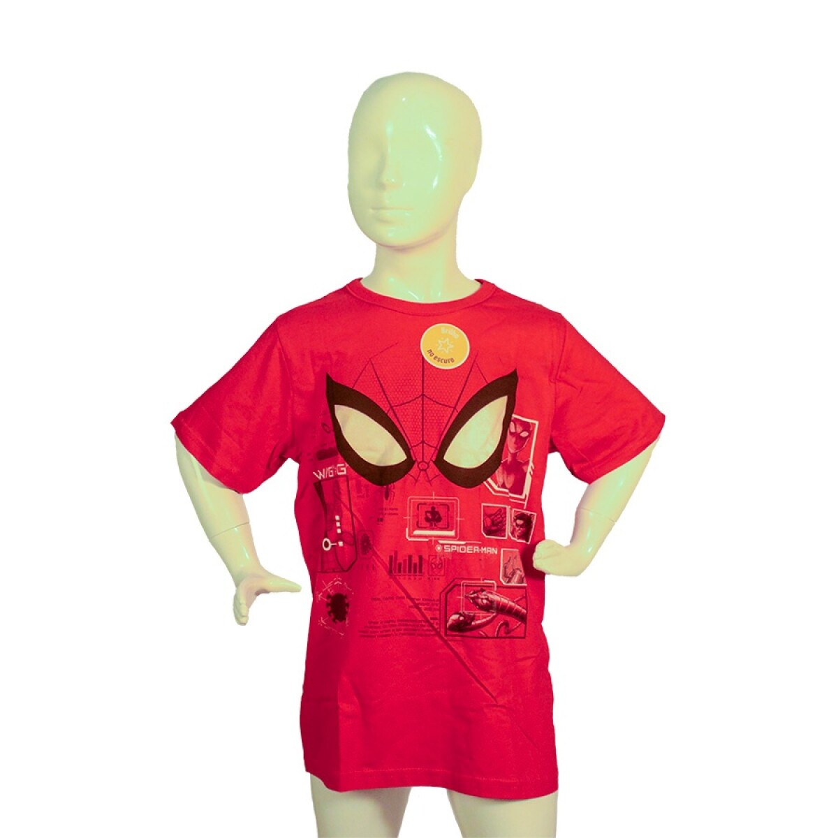 Remera Marvel Spiderman de Niños - SPII2456102 - Rojo 